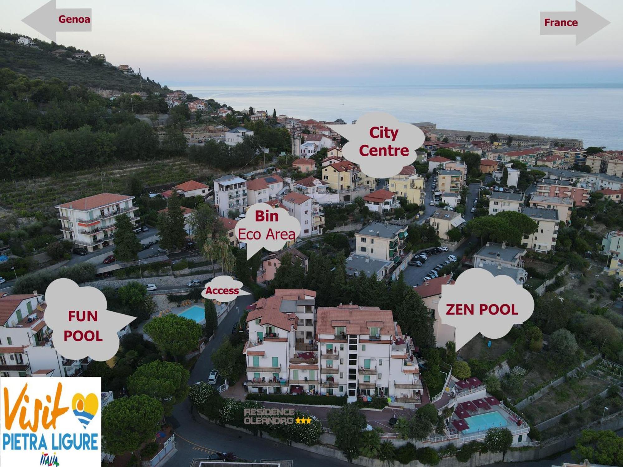 Residence Oleandro Pietra Ligure Luaran gambar